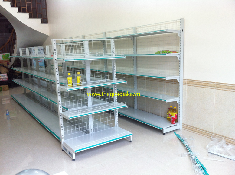 Lắp đặt kệ siêu thị, giá kệ siêu thị tại Thị Trấn Chi Nê, Lạc Thủy, Hòa Bình